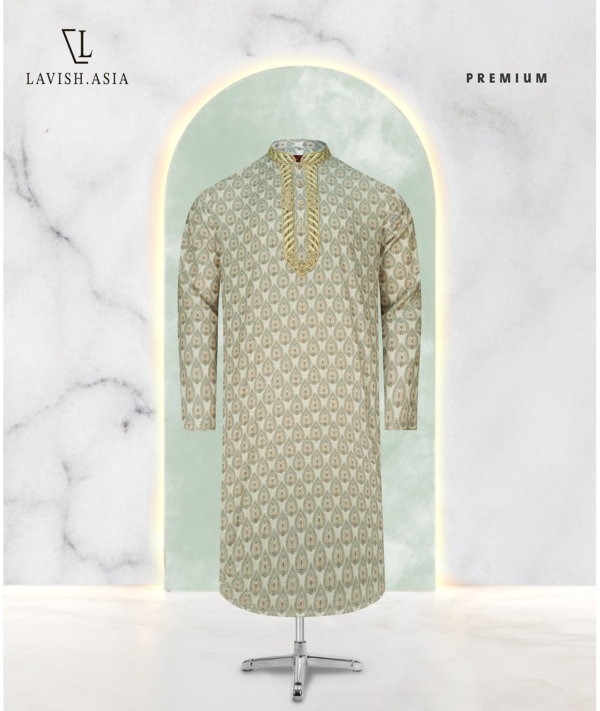 Luxurious Indian Digital print Fabric Panjabi PJDP- 1001